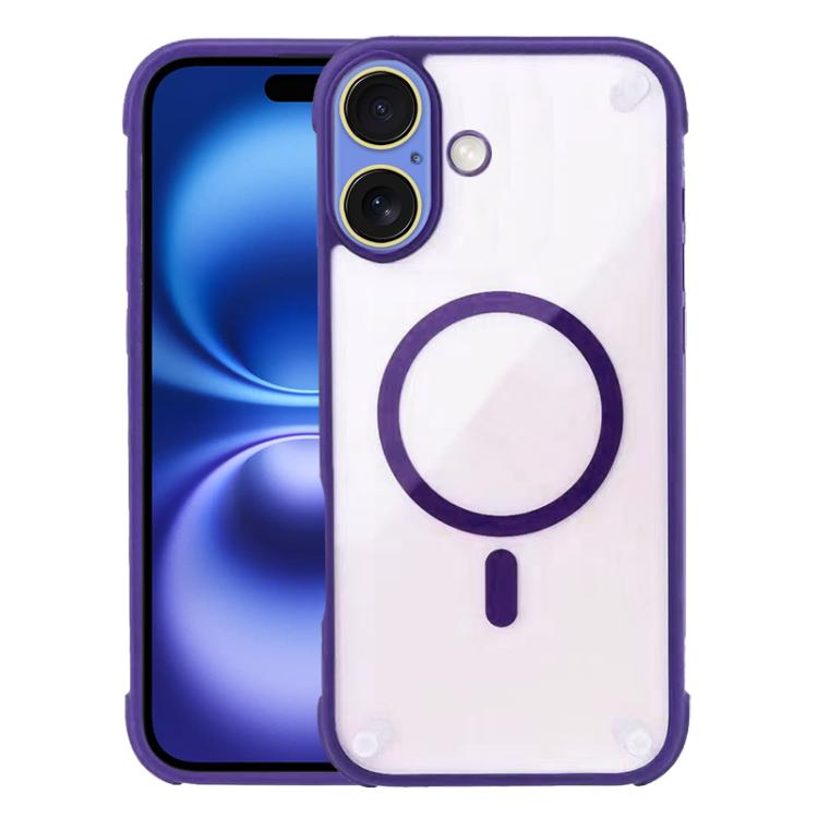 Shockproof MagSafe Magnetic TPU Hybrid Acrylic Phone Case, For iPhone 16 Pro Max, For iPhone 16 Pro, For iPhone 16 Plus, For iPhone 16 Apple Accessories engsho5307 iPhone 16 Pro Max - APEXEL INDIA - Mobile Lens - Mobile Camera Lens - Cellphone Accessories - Phone Lens - Smartphone Lens