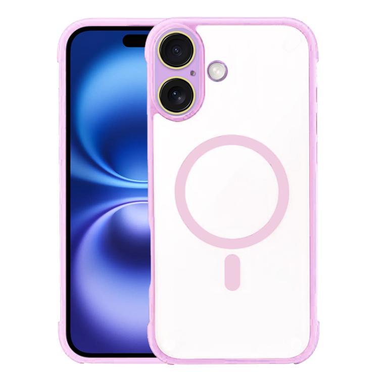 Shockproof MagSafe Magnetic TPU Hybrid Acrylic Phone Case, For iPhone 16 Pro Max, For iPhone 16 Pro, For iPhone 16 Plus, For iPhone 16 Apple Accessories engsho5307 iPhone 16 Pro Max - APEXEL INDIA - Mobile Lens - Mobile Camera Lens - Cellphone Accessories - Phone Lens - Smartphone Lens