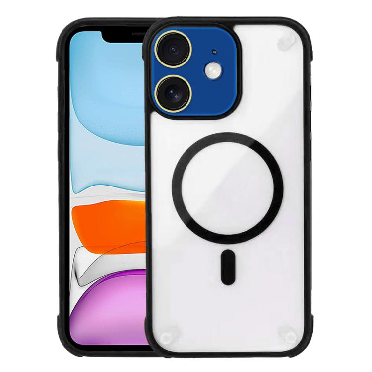 Shockproof MagSafe Magnetic TPU Hybrid Acrylic Phone Case, For iPhone 11 Apple Accessories engsho5359 More iPhone Cases - APEXEL INDIA - Mobile Lens - Mobile Camera Lens - Cellphone Accessories - Phone Lens - Smartphone Lens