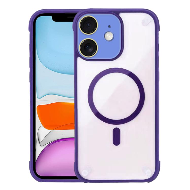 Shockproof MagSafe Magnetic TPU Hybrid Acrylic Phone Case, For iPhone 11 Apple Accessories engsho5359 More iPhone Cases - APEXEL INDIA - Mobile Lens - Mobile Camera Lens - Cellphone Accessories - Phone Lens - Smartphone Lens