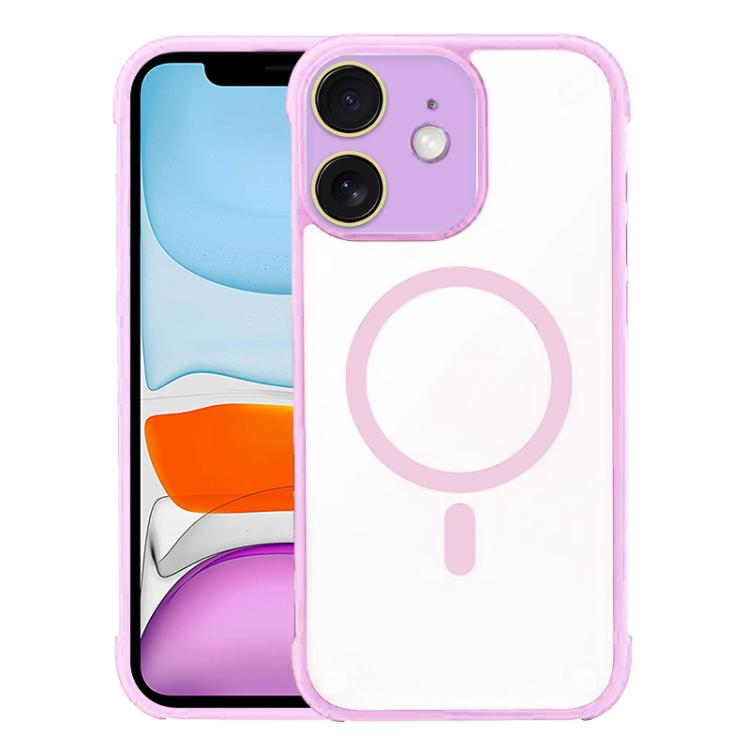 Shockproof MagSafe Magnetic TPU Hybrid Acrylic Phone Case, For iPhone 11 Apple Accessories engsho5359 More iPhone Cases - APEXEL INDIA - Mobile Lens - Mobile Camera Lens - Cellphone Accessories - Phone Lens - Smartphone Lens