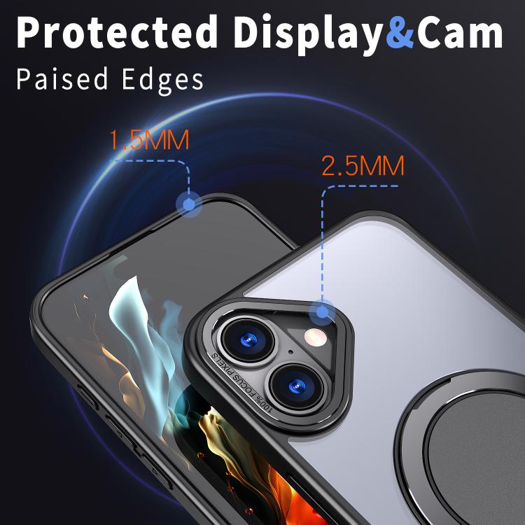 360-degree Rotating MagSafe Magnetic Holder Phone Case, For iPhone 16 Apple Accessories eng3605683 iPhone 16 - APEXEL INDIA - Mobile Lens - Mobile Camera Lens - Cellphone Accessories - Phone Lens - Smartphone Lens