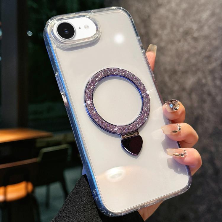Love Glitter Powder MagSafe Holder Phone Case with Lens Film, For iPhone 16e, For iPhone 16 Pro Max, For iPhone 16 Pro, For iPhone 16, For iPhone 15 Pro Max, For iPhone 15 Pro Apple Accessories englov5318 iPhone 16e - APEXEL INDIA - Mobile Lens - Mobile Camera Lens - Cellphone Accessories - Phone Lens - Smartphone Lens