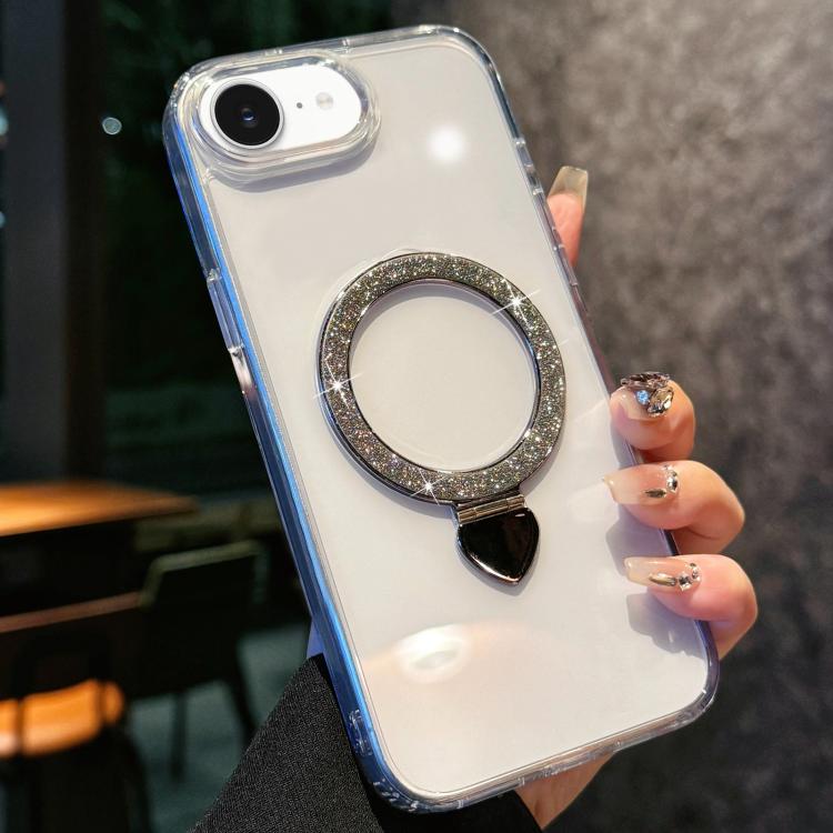 Love Glitter Powder MagSafe Holder Phone Case with Lens Film, For iPhone 16e, For iPhone 16 Pro Max, For iPhone 16 Pro, For iPhone 16, For iPhone 15 Pro Max, For iPhone 15 Pro Apple Accessories englov5318 iPhone 16e - APEXEL INDIA - Mobile Lens - Mobile Camera Lens - Cellphone Accessories - Phone Lens - Smartphone Lens