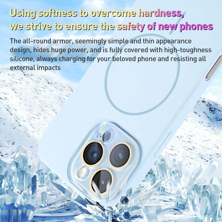 Thin Circle MagSafe Liquid Silicone Phone Case, For iPhone 16 Pro Max, For iPhone 16 Pro, For iPhone 16 Apple Accessories engthi5319 iPhone 16 Pro Max - APEXEL INDIA - Mobile Lens - Mobile Camera Lens - Cellphone Accessories - Phone Lens - Smartphone Lens