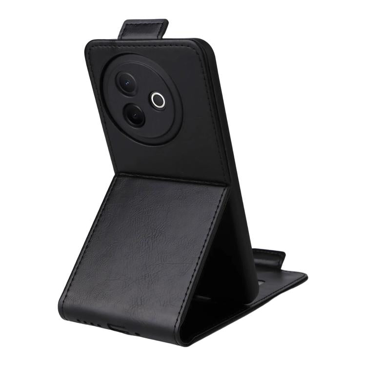 Magnetic Vertical Flip Leather Phone Case with Buckle, For vivo Y39 5G / Y300i, For vivo V50 Lite 5G Global, For vivo Y04 4G / Y29s 5G