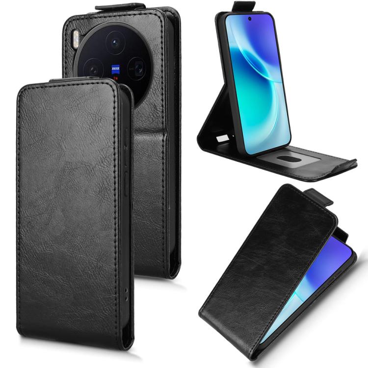 Magnetic Vertical Flip Leather Phone Case with Buckle, For vivo Y31d 4G / Y500i, For vivo X300 Ultra, For vivo Y31 5G India / Y21d Global, For vivo iQOO 15, For vivo X300 Pro 5G, For vivo X300 5G
