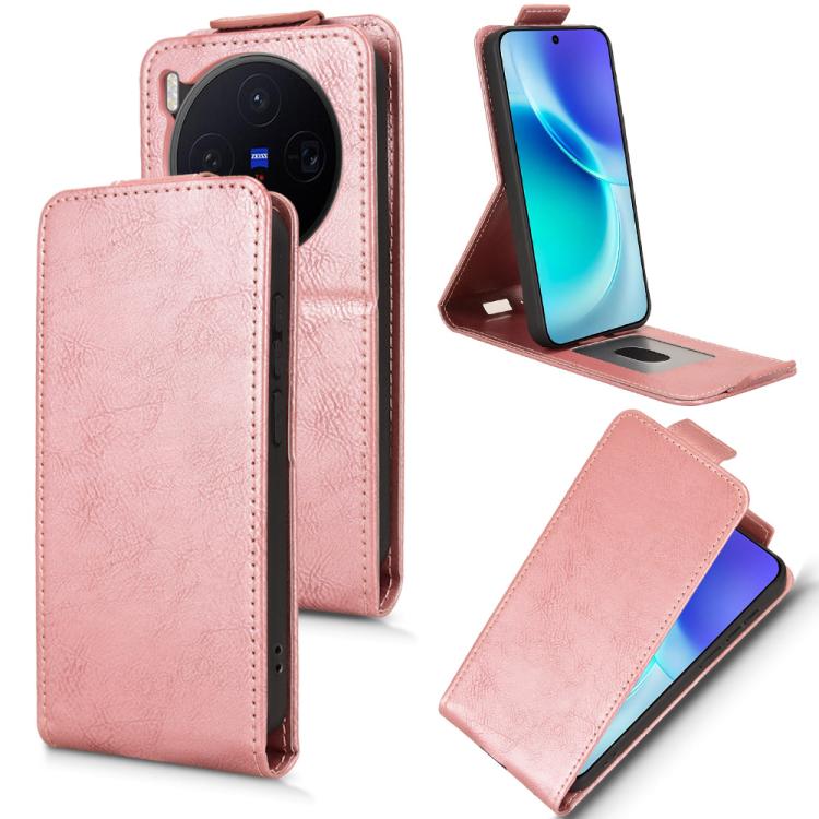 Magnetic Vertical Flip Leather Phone Case with Buckle, For vivo Y31d 4G / Y500i, For vivo X300 Ultra, For vivo Y31 5G India / Y21d Global, For vivo iQOO 15, For vivo X300 Pro 5G, For vivo X300 5G