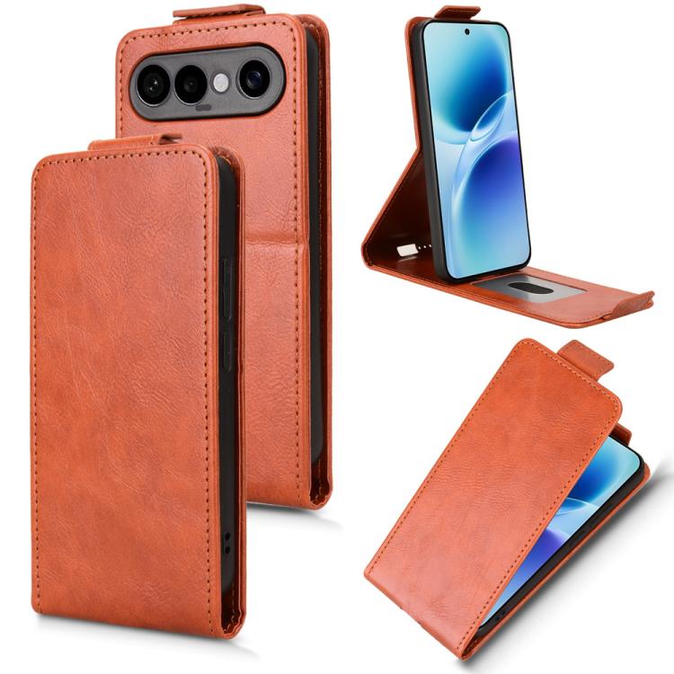 Magnetic Vertical Flip Leather Phone Case with Buckle, For vivo X300 FE 5G / S50 Pro mimi 5G, For vivo Y600 Pro 5G, For vivo T5 Pro 5G / iQOO Z11, For vivo Y21 5G 2026 / Y05 4G, For vivo V70 FE 5G, For vivo iQOO 15R 5G / Z11 Turbo 5G
