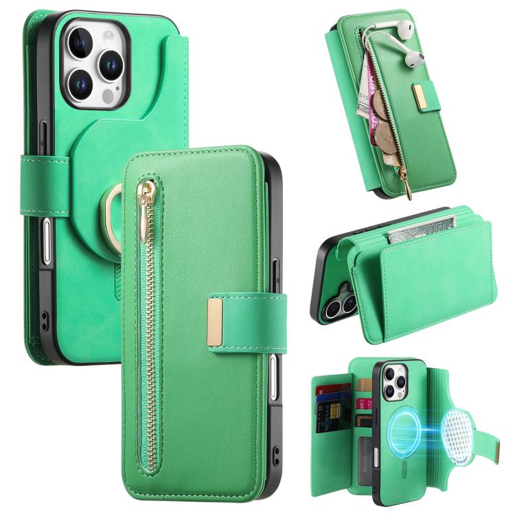 Ring Zipper Wallet RFID Blocking MagSafe Leather Phone Case, For iPhone 16 Pro Max, For iPhone 16 Pro, For iPhone 16 Plus Apple Accessories engrin5342 iPhone 16 Pro Max - APEXEL INDIA - Mobile Lens - Mobile Camera Lens - Cellphone Accessories - Phone Lens - Smartphone Lens