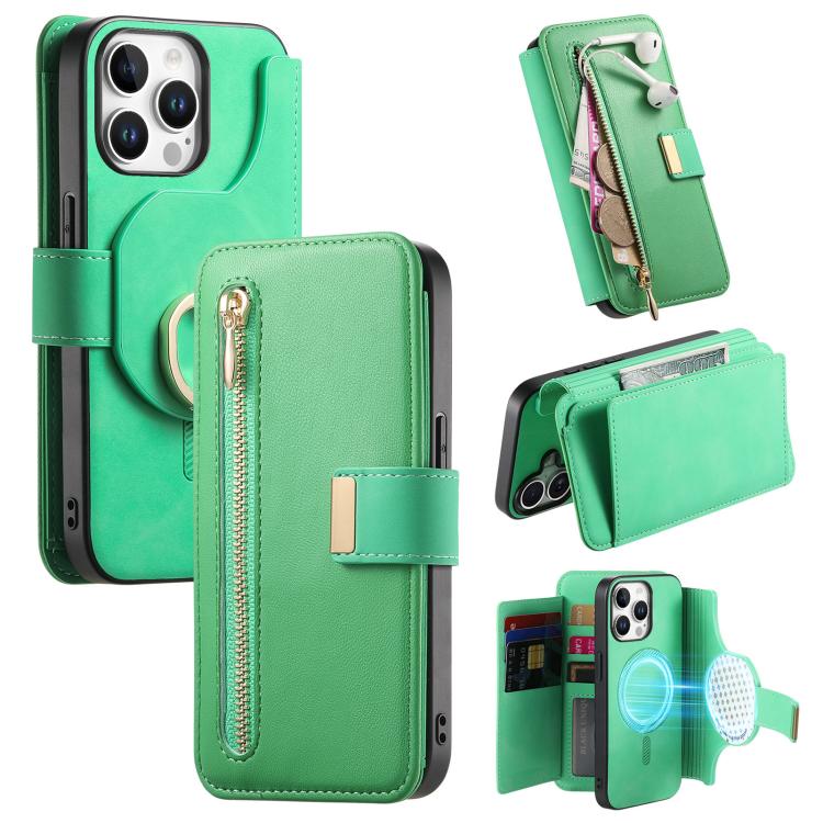Ring Zipper Wallet RFID Blocking MagSafe Leather Phone Case, For iPhone 14, For iPhone 14 Pro, For iPhone 14 Pro Max Apple Accessories engrin5346 iPhone 14 - APEXEL INDIA - Mobile Lens - Mobile Camera Lens - Cellphone Accessories - Phone Lens - Smartphone Lens