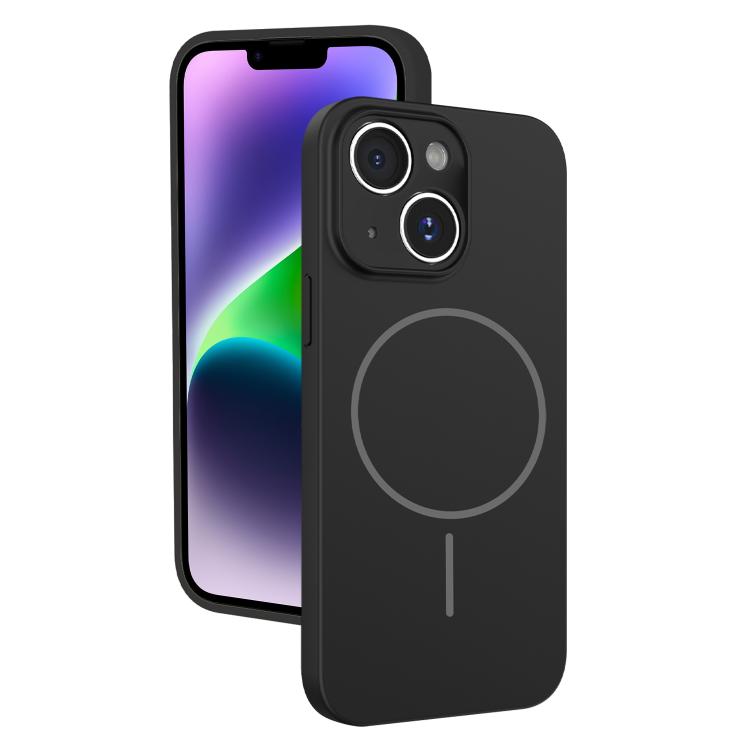 Thin Circle MagSafe Fine Hole Liquid Silicone Phone Case, For iPhone 14, For iPhone 14 Pro Apple Accessories engthi5357 iPhone 14 - APEXEL INDIA - Mobile Lens - Mobile Camera Lens - Cellphone Accessories - Phone Lens - Smartphone Lens