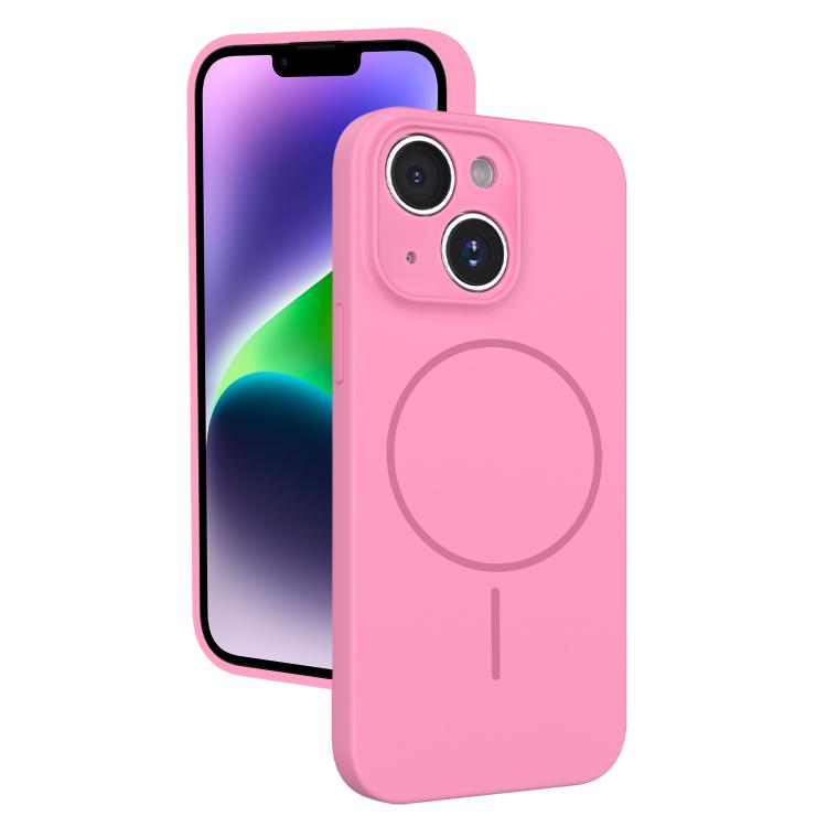 Thin Circle MagSafe Fine Hole Liquid Silicone Phone Case, For iPhone 14, For iPhone 14 Pro Apple Accessories engthi5357 iPhone 14 - APEXEL INDIA - Mobile Lens - Mobile Camera Lens - Cellphone Accessories - Phone Lens - Smartphone Lens