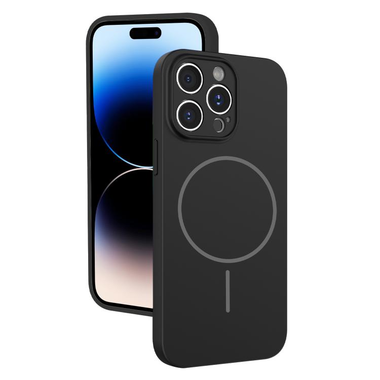 Thin Circle MagSafe Fine Hole Liquid Silicone Phone Case, For iPhone 14, For iPhone 14 Pro Apple Accessories engthi5357 iPhone 14 - APEXEL INDIA - Mobile Lens - Mobile Camera Lens - Cellphone Accessories - Phone Lens - Smartphone Lens