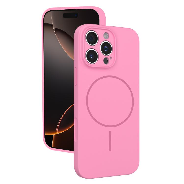 Thin Circle MagSafe Fine Hole Liquid Silicone Phone Case, For iPhone 16 Pro Max, For iPhone 16 Pro Apple Accessories engthi5400 iPhone 16 Pro Max - APEXEL INDIA - Mobile Lens - Mobile Camera Lens - Cellphone Accessories - Phone Lens - Smartphone Lens