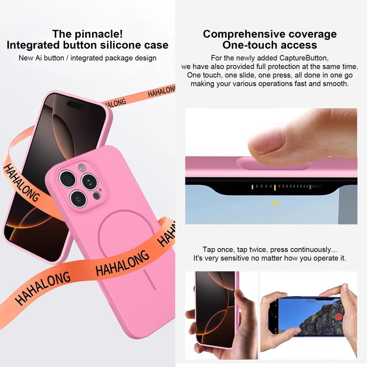 Thin Circle MagSafe Fine Hole Liquid Silicone Phone Case, For iPhone 15 Pro, For iPhone 15 Apple Accessories engthi5402 iPhone 15 Pro - APEXEL INDIA - Mobile Lens - Mobile Camera Lens - Cellphone Accessories - Phone Lens - Smartphone Lens