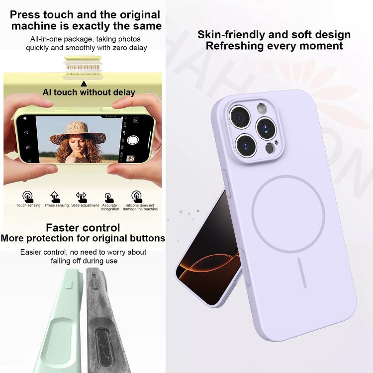 Thin Circle MagSafe Fine Hole Liquid Silicone Phone Case, For iPhone 14, For iPhone 14 Pro Apple Accessories engthi5357 iPhone 14 - APEXEL INDIA - Mobile Lens - Mobile Camera Lens - Cellphone Accessories - Phone Lens - Smartphone Lens