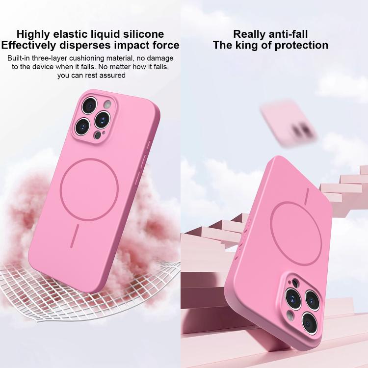 Thin Circle MagSafe Fine Hole Liquid Silicone Phone Case, For iPhone 14, For iPhone 14 Pro Apple Accessories engthi5357 iPhone 14 - APEXEL INDIA - Mobile Lens - Mobile Camera Lens - Cellphone Accessories - Phone Lens - Smartphone Lens