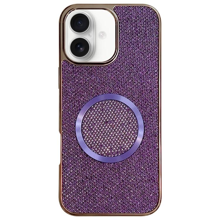 Electroplating PC Glitter Grain MagSafe Phone Case, For iPhone 16, For iPhone 15 Pro Max, For iPhone 15 Pro, For iPhone 15 Plus Apple Accessories engele5362 iPhone 16 - APEXEL INDIA - Mobile Lens - Mobile Camera Lens - Cellphone Accessories - Phone Lens - Smartphone Lens