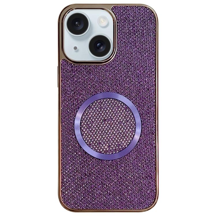 Electroplating PC Glitter Grain MagSafe Phone Case, For iPhone 15, For iPhone 14 Plus, For iPhone 14, For iPhone 14 Pro Apple Accessories engele5406 iPhone 15 - APEXEL INDIA - Mobile Lens - Mobile Camera Lens - Cellphone Accessories - Phone Lens - Smartphone Lens