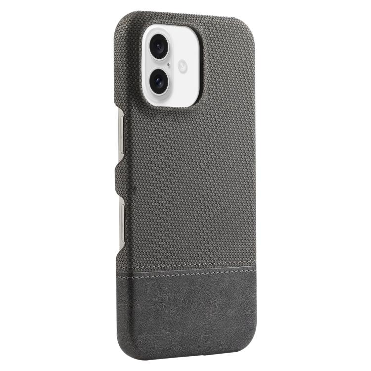 Stitching Cloth MagSafe Magnetic PC Hybrid PU Phone Case, For iPhone 16 Pro Max, For iPhone 16 Pro, For iPhone 16 Plus, For iPhone 16 Apple Accessories engsti5366 iPhone 16 Pro Max - APEXEL INDIA - Mobile Lens - Mobile Camera Lens - Cellphone Accessories - Phone Lens - Smartphone Lens