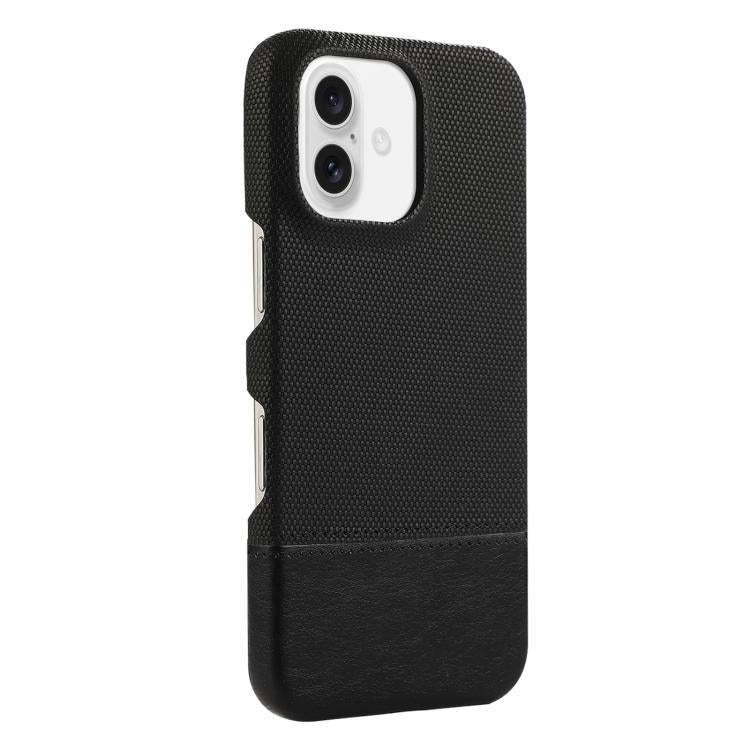 Stitching Cloth MagSafe Magnetic PC Hybrid PU Phone Case, For iPhone 16 Pro Max, For iPhone 16 Pro, For iPhone 16 Plus, For iPhone 16 Apple Accessories engsti5366 iPhone 16 Pro Max - APEXEL INDIA - Mobile Lens - Mobile Camera Lens - Cellphone Accessories - Phone Lens - Smartphone Lens