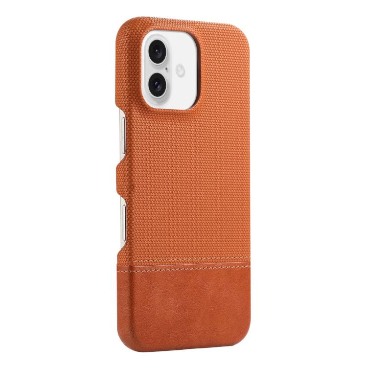 Stitching Cloth MagSafe Magnetic PC Hybrid PU Phone Case, For iPhone 16 Pro Max, For iPhone 16 Pro, For iPhone 16 Plus, For iPhone 16 Apple Accessories engsti5366 iPhone 16 Pro Max - APEXEL INDIA - Mobile Lens - Mobile Camera Lens - Cellphone Accessories - Phone Lens - Smartphone Lens