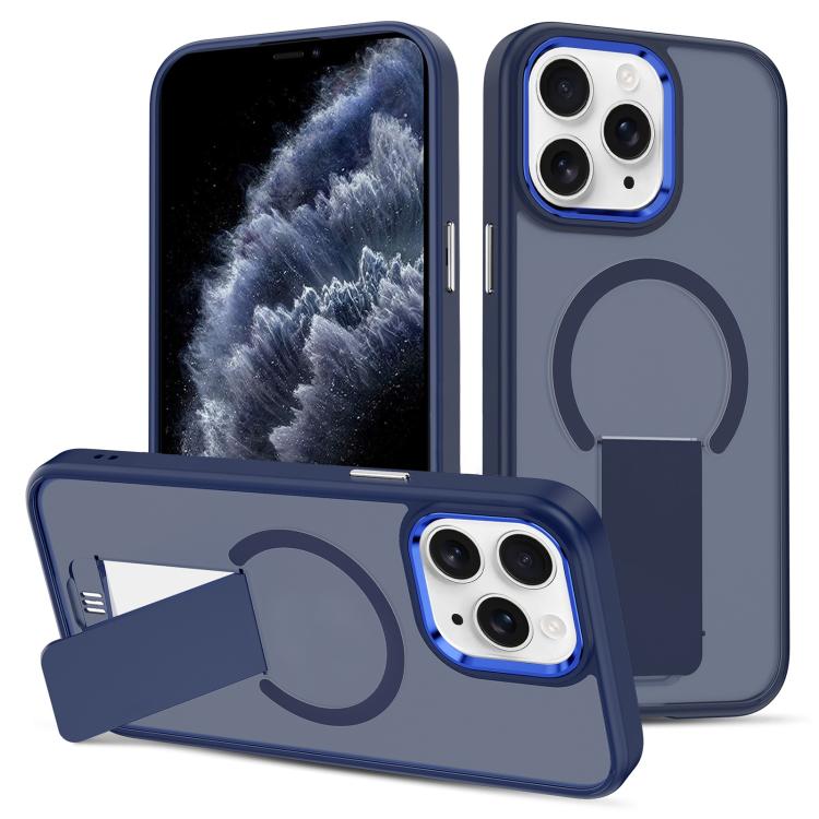 Skin Feel Invisible Kickstand MagSafe Phone Case, For iPhone 11 Pro Apple Accessories engski5372 More iPhone Cases - APEXEL INDIA - Mobile Lens - Mobile Camera Lens - Cellphone Accessories - Phone Lens - Smartphone Lens