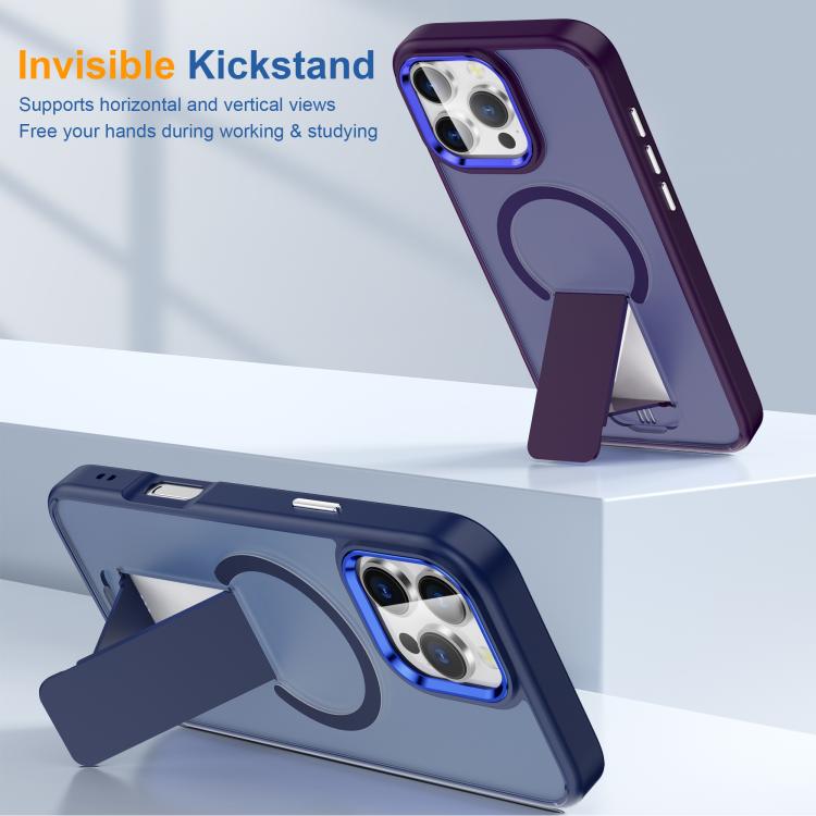 Skin Feel Invisible Kickstand MagSafe Phone Case, For iPhone 15 Pro Max, For iPhone 15 Pro, For iPhone 15 Plus, For iPhone 15 Apple Accessories engski5413 iPhone 15 Pro Max - APEXEL INDIA - Mobile Lens - Mobile Camera Lens - Cellphone Accessories - Phone Lens - Smartphone Lens