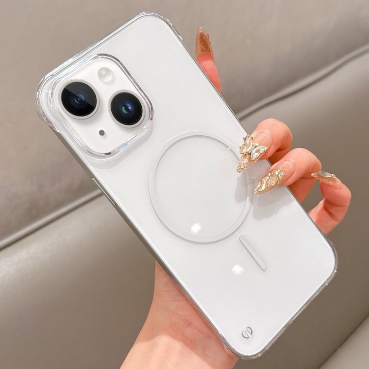 Half Frame Transparent PC MagSafe Phone Case, For iPhone 15 Plus, For iPhone 15, For iPhone 14 Plus Apple Accessories enghal5420 iPhone 15 Plus - APEXEL INDIA - Mobile Lens - Mobile Camera Lens - Cellphone Accessories - Phone Lens - Smartphone Lens