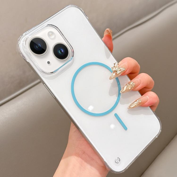 Half Frame Transparent PC MagSafe Phone Case, For iPhone 15 Plus, For iPhone 15, For iPhone 14 Plus Apple Accessories enghal5420 iPhone 15 Plus - APEXEL INDIA - Mobile Lens - Mobile Camera Lens - Cellphone Accessories - Phone Lens - Smartphone Lens