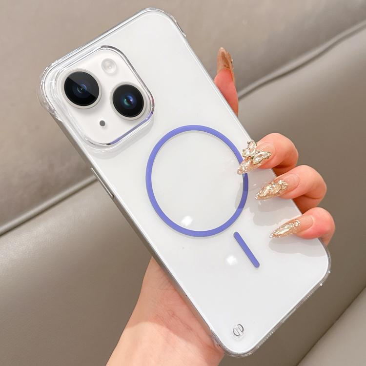 Half Frame Transparent PC MagSafe Phone Case, For iPhone 15 Plus, For iPhone 15, For iPhone 14 Plus Apple Accessories enghal5420 iPhone 15 Plus - APEXEL INDIA - Mobile Lens - Mobile Camera Lens - Cellphone Accessories - Phone Lens - Smartphone Lens