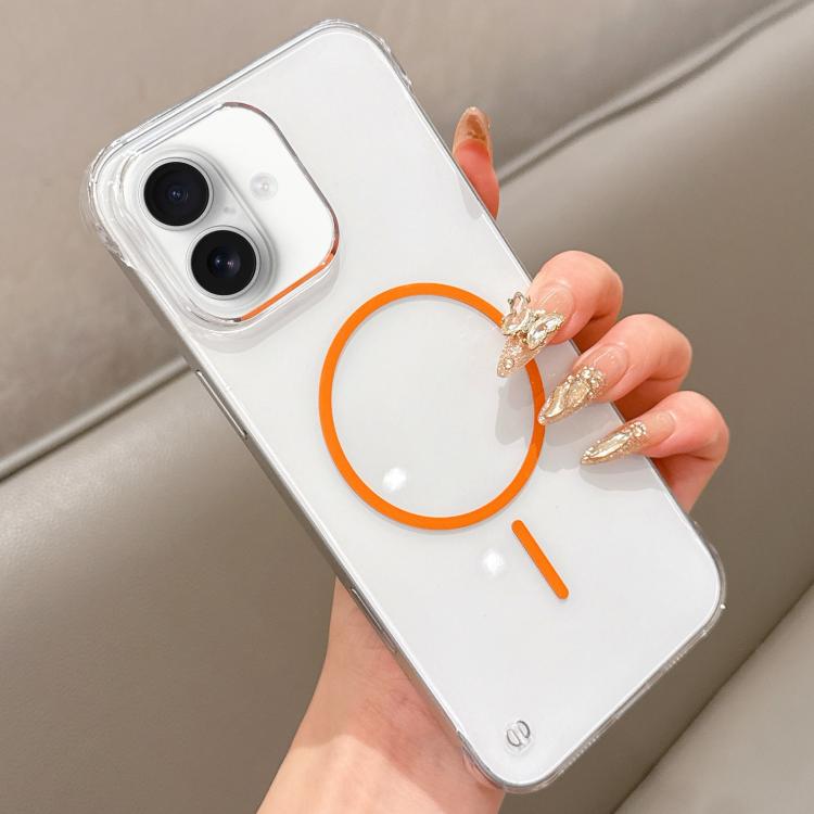 Half Frame Transparent PC MagSafe Phone Case, For iPhone 16 Pro Max, For iPhone 16 Pro, For iPhone 16 Plus Apple Accessories enghal5418 iPhone 16 Pro Max - APEXEL INDIA - Mobile Lens - Mobile Camera Lens - Cellphone Accessories - Phone Lens - Smartphone Lens
