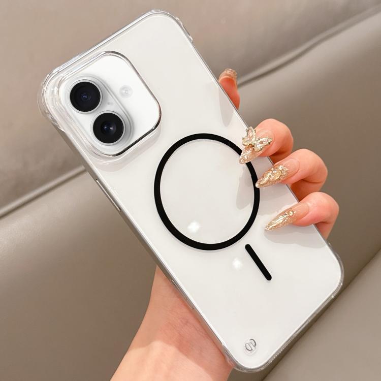 Half Frame Transparent PC MagSafe Phone Case, For iPhone 16 Pro Max, For iPhone 16 Pro, For iPhone 16 Plus Apple Accessories enghal5418 iPhone 16 Pro Max - APEXEL INDIA - Mobile Lens - Mobile Camera Lens - Cellphone Accessories - Phone Lens - Smartphone Lens