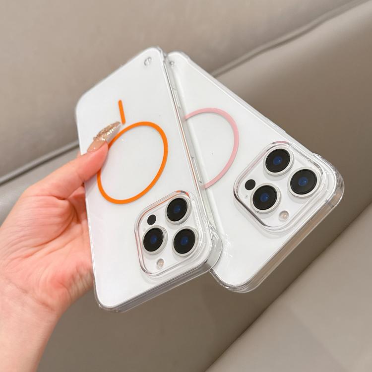 Half Frame Transparent PC MagSafe Phone Case, For iPhone 16, For iPhone 15 Pro Max, For iPhone 15 Pro Apple Accessories enghal5419 iPhone 16 - APEXEL INDIA - Mobile Lens - Mobile Camera Lens - Cellphone Accessories - Phone Lens - Smartphone Lens