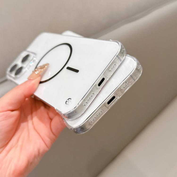 Half Frame Transparent PC MagSafe Phone Case, For iPhone 16, For iPhone 15 Pro Max, For iPhone 15 Pro Apple Accessories enghal5419 iPhone 16 - APEXEL INDIA - Mobile Lens - Mobile Camera Lens - Cellphone Accessories - Phone Lens - Smartphone Lens