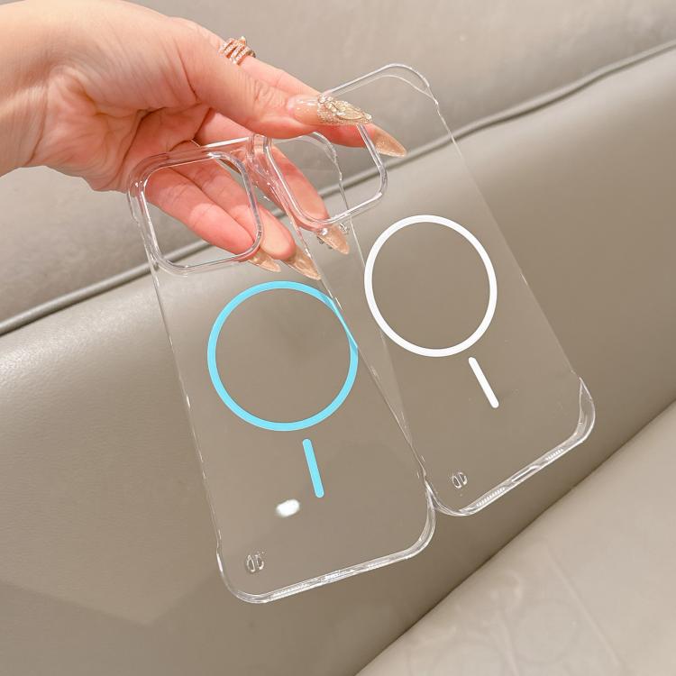 Half Frame Transparent PC MagSafe Phone Case, For iPhone 16, For iPhone 15 Pro Max, For iPhone 15 Pro Apple Accessories enghal5419 iPhone 16 - APEXEL INDIA - Mobile Lens - Mobile Camera Lens - Cellphone Accessories - Phone Lens - Smartphone Lens