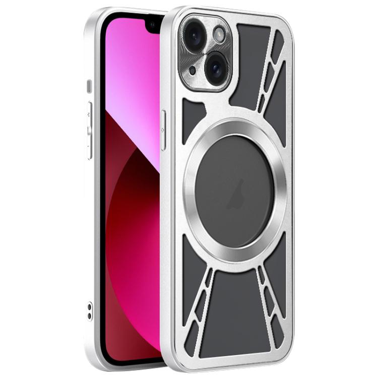 Silicone Cooling Hollow Metal MagSafe Phone Case Apple Accessories engsil5703 More iPhone Cases - APEXEL INDIA - Mobile Lens - Mobile Camera Lens - Cellphone Accessories - Phone Lens - Smartphone Lens