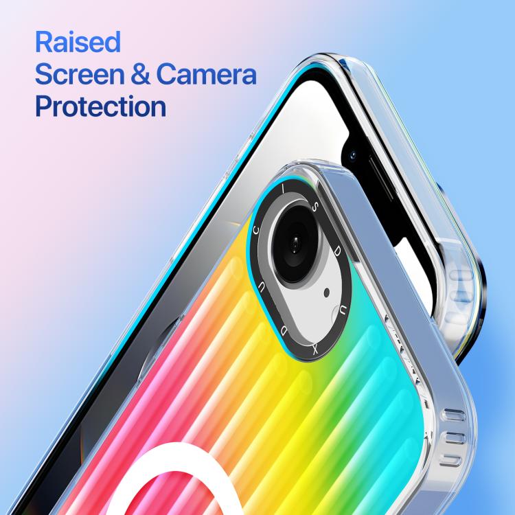 DUX DUCIS ZEST Series Colorful Gradient MagSafe Magnetic Phone Case, For iPhone 16e, For iPhone 16 Pro Max, For iPhone 16 Pro Apple Accessories engdux5445 iPhone 16e - DUX DUCIS - Mobile Lens - Mobile Camera Lens - Cellphone Accessories - Phone Lens - Smartphone Lens