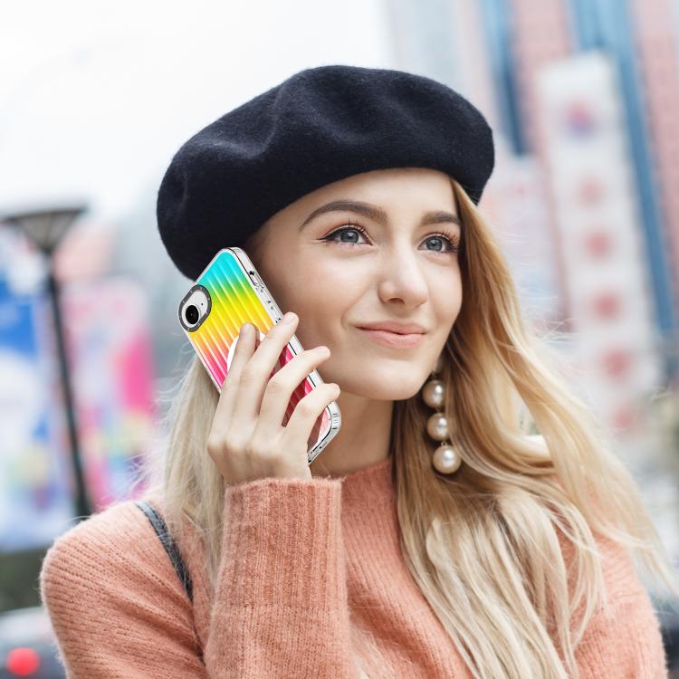 DUX DUCIS ZEST Series Colorful Gradient MagSafe Magnetic Phone Case, For iPhone 16e, For iPhone 16 Pro Max, For iPhone 16 Pro Apple Accessories engdux5445 iPhone 16e - DUX DUCIS - Mobile Lens - Mobile Camera Lens - Cellphone Accessories - Phone Lens - Smartphone Lens