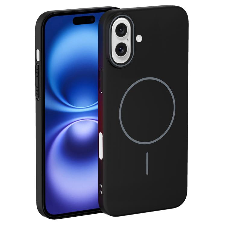 Thin Circle PC Injection MagSafe Phone Case, For iPhone 16 Plus, For iPhone 16, For iPhone 15 Pro Max Apple Accessories engthi5465 iPhone 16 Plus - APEXEL INDIA - Mobile Lens - Mobile Camera Lens - Cellphone Accessories - Phone Lens - Smartphone Lens