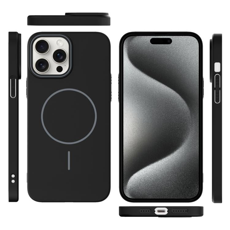 Thin Circle PC Injection MagSafe Phone Case, For iPhone 15 Pro, For iPhone 15 Plus, For iPhone 15 Apple Accessories engthi5404 iPhone 15 Pro - APEXEL INDIA - Mobile Lens - Mobile Camera Lens - Cellphone Accessories - Phone Lens - Smartphone Lens