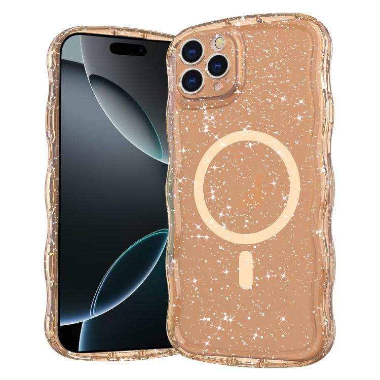 Wave Glitter MagSafe Magnetic TPU Phone Case, For iPhone 16 Pro Max, For iPhone 16 Pro, For iPhone 16 Plus, For iPhone 16 Apple Accessories engwav5478 iPhone 16 Pro Max - APEXEL INDIA - Mobile Lens - Mobile Camera Lens - Cellphone Accessories - Phone Lens - Smartphone Lens