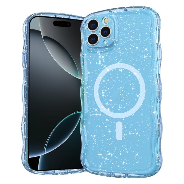 Wave Glitter MagSafe Magnetic TPU Phone Case, For iPhone 16 Pro Max, For iPhone 16 Pro, For iPhone 16 Plus, For iPhone 16 Apple Accessories engwav5478 iPhone 16 Pro Max - APEXEL INDIA - Mobile Lens - Mobile Camera Lens - Cellphone Accessories - Phone Lens - Smartphone Lens
