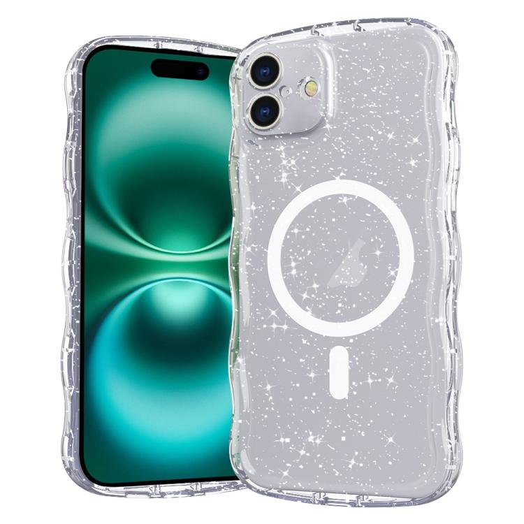 Wave Glitter MagSafe Magnetic TPU Phone Case, For iPhone 16 Pro Max, For iPhone 16 Pro, For iPhone 16 Plus, For iPhone 16 Apple Accessories engwav5478 iPhone 16 Pro Max - APEXEL INDIA - Mobile Lens - Mobile Camera Lens - Cellphone Accessories - Phone Lens - Smartphone Lens
