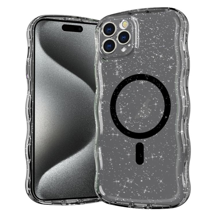 Wave Glitter MagSafe Magnetic TPU Phone Case, For iPhone 15 Pro Max, For iPhone 15 Pro, For iPhone 15 Plus, For iPhone 15 Apple Accessories engwav5480 iPhone 15 Pro Max - APEXEL INDIA - Mobile Lens - Mobile Camera Lens - Cellphone Accessories - Phone Lens - Smartphone Lens