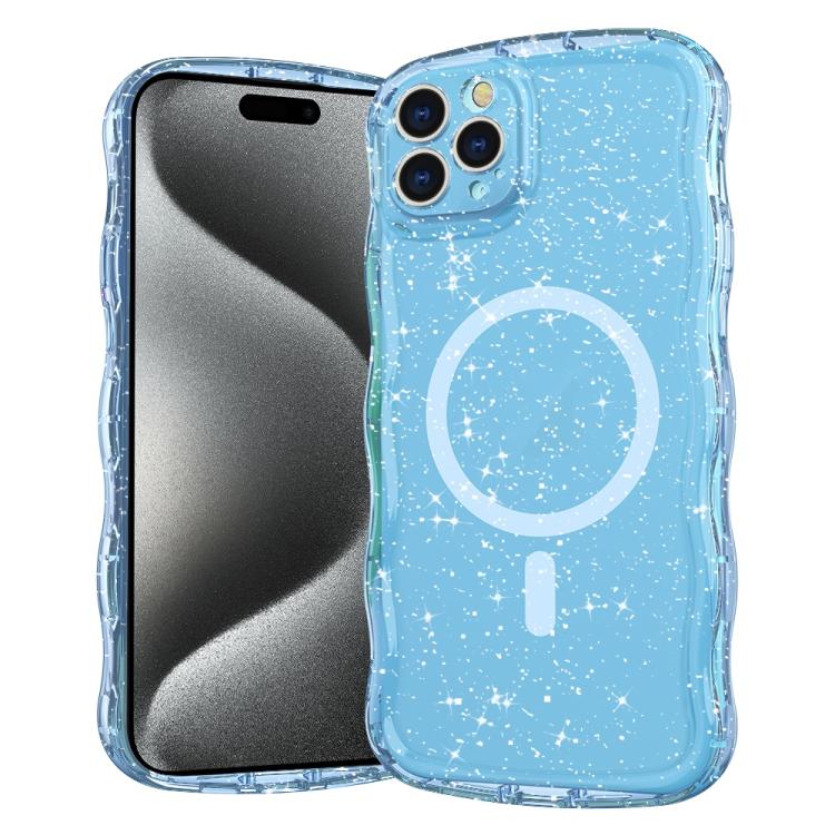 Wave Glitter MagSafe Magnetic TPU Phone Case