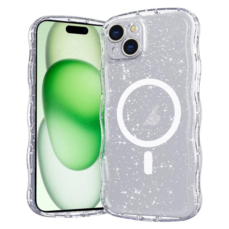 Wave Glitter MagSafe Magnetic TPU Phone Case