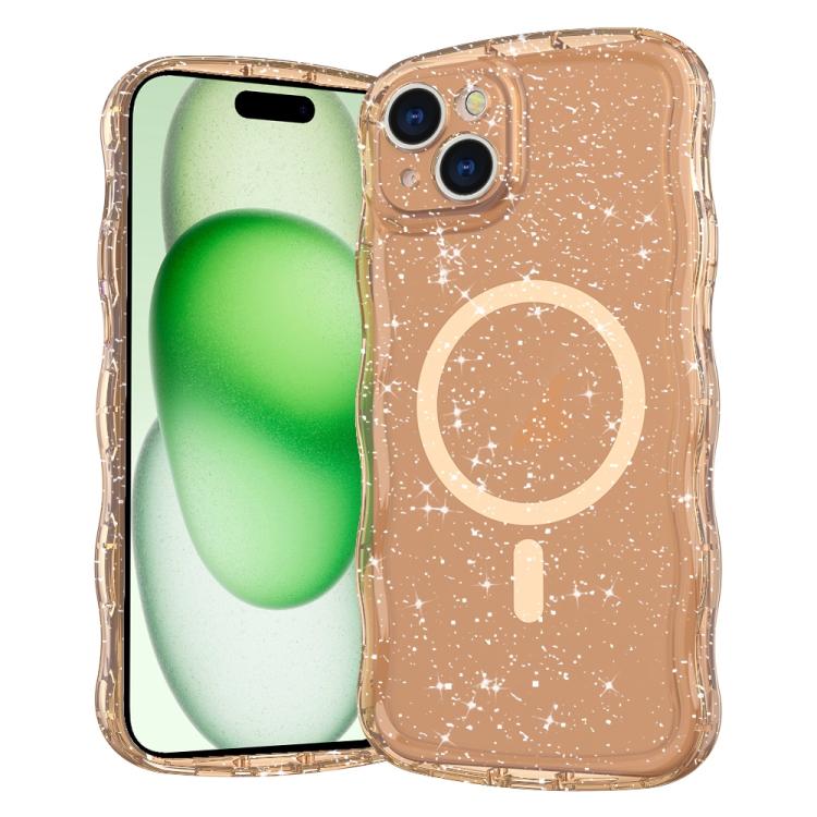 Wave Glitter MagSafe Magnetic TPU Phone Case