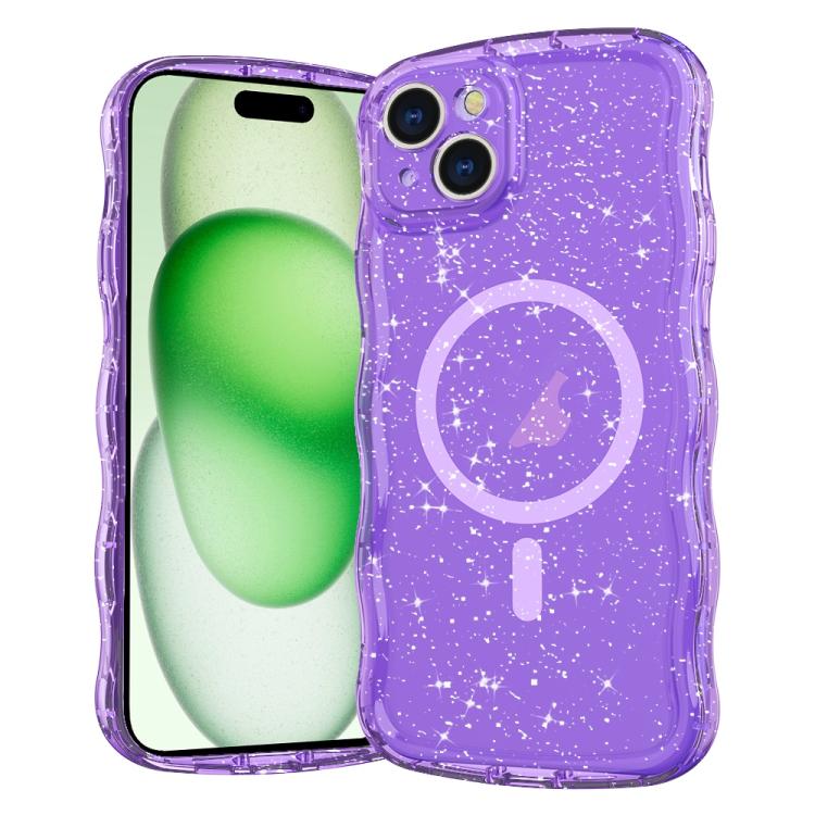 Wave Glitter MagSafe Magnetic TPU Phone Case